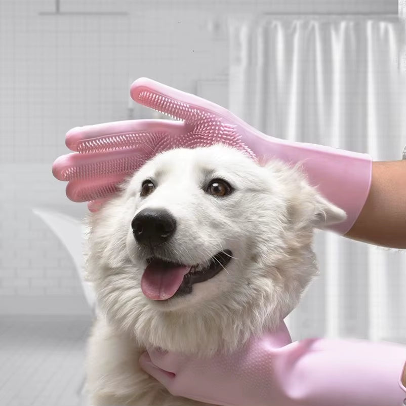 Rafaia BathCare Gloves – silicone dog bathing gloves (image 3)