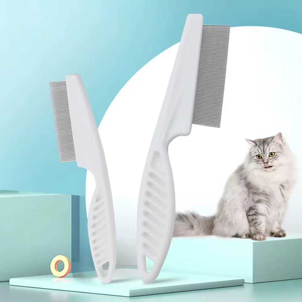 Rafaia FineCare Comb – stainless-steel flea comb for cats and dogs (image 1)