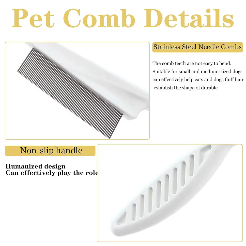 Rafaia FineCare Comb – stainless-steel flea comb for cats and dogs (image 2)