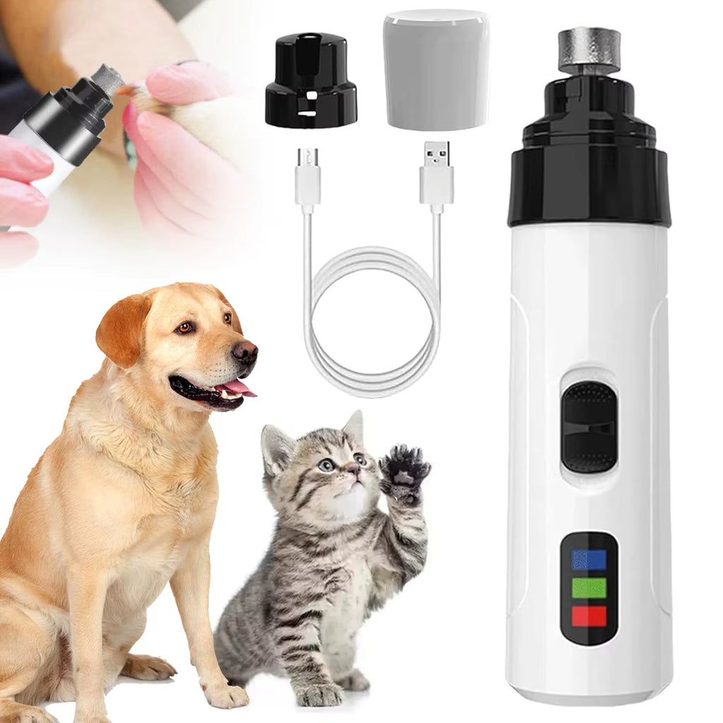 Rafaia QuietTrim – quiet rechargeable dog nail grinder (image 1)