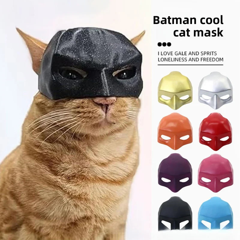 Hero Cape Mask for Cats