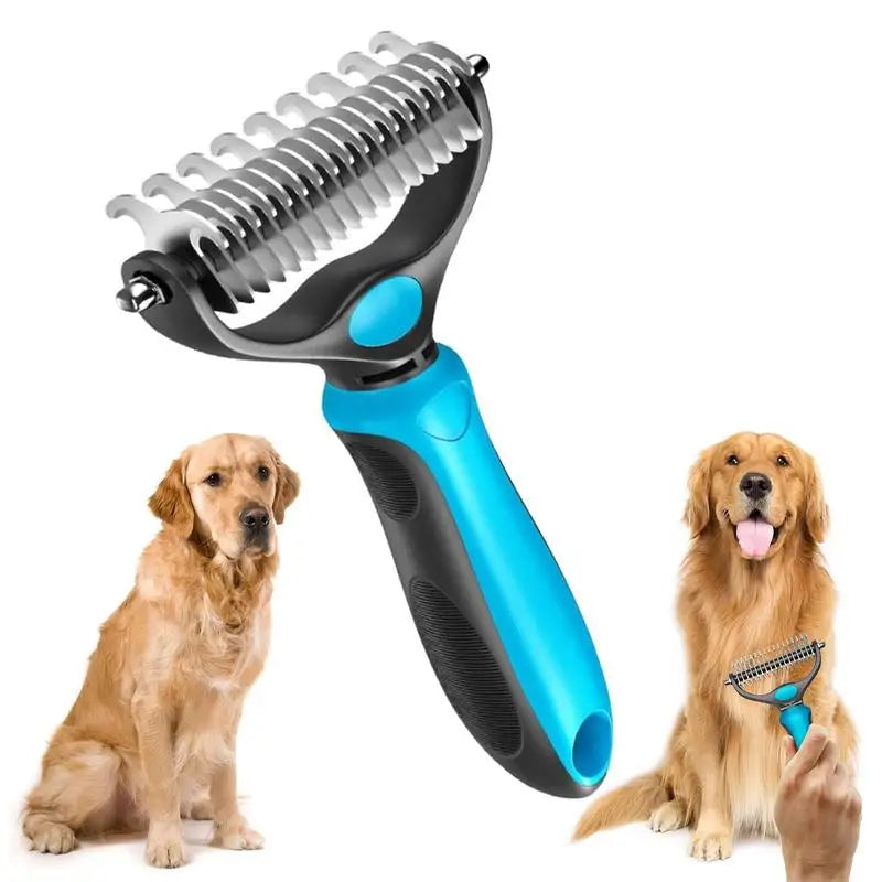 Rafaia Deshed Pro – double-sided deshedding brush for dogs and cats (image 2)