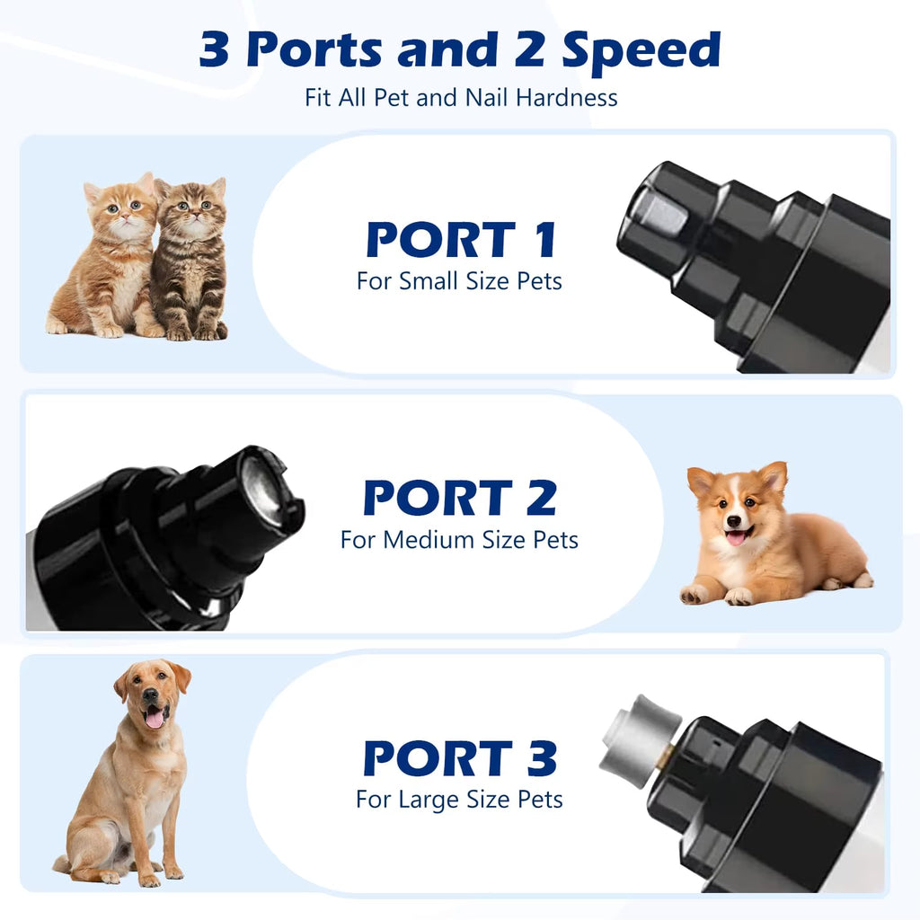 Rafaia QuietTrim – quiet rechargeable dog nail grinder (image 7)